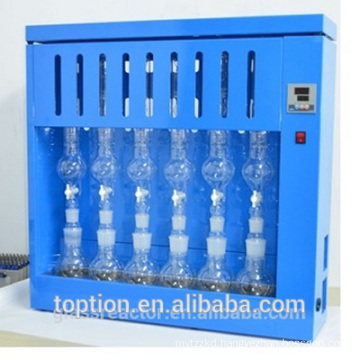 Lab analysis electronic Soxhlet extraction seeds fat analyzer